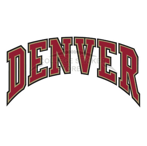 Customs Denver Pioneers Iron-on Transfers (Wall Stickers)NO.4255